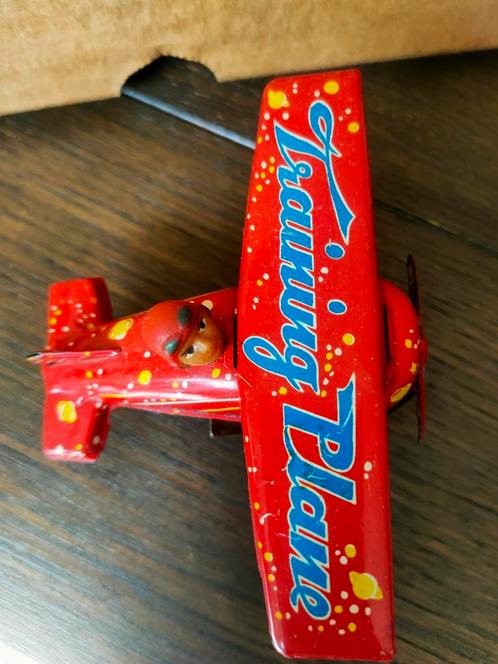Blikken Vintage speelgoedvliegtuig MS 011, Antiek en Kunst, Antiek | Speelgoed, Ophalen