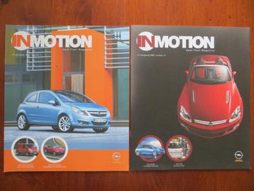 Opel Magazine In Motion (nr 7 2006 en nr 9 2007) beschikbaar voor biedingen