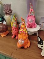 Kleurrijke hippie kabouter gnoom met kauwgombal, Huis en Inrichting, Woonaccessoires | Overige, Ophalen of Verzenden, Nieuw