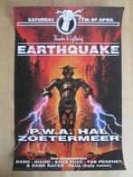 Eathquake Zoetermeer 1993 Poster, Verzamelen, Ophalen of Verzenden, A1 t/m A3, Zo goed als nieuw, Muziek