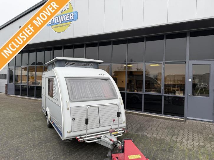 Kip Kompakt Special 37 KK Langslaper + Zit 680KG + Mover, Caravans en Kamperen, Caravans, Bedrijf, tot en met 3, 500 - 750 kg