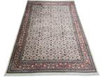 Handgeknoopt oosters wol Herati tapijt floral 251x355cm, Persian Perzisch vintage oosters hype, Crème, Gebruikt, 200 cm of meer