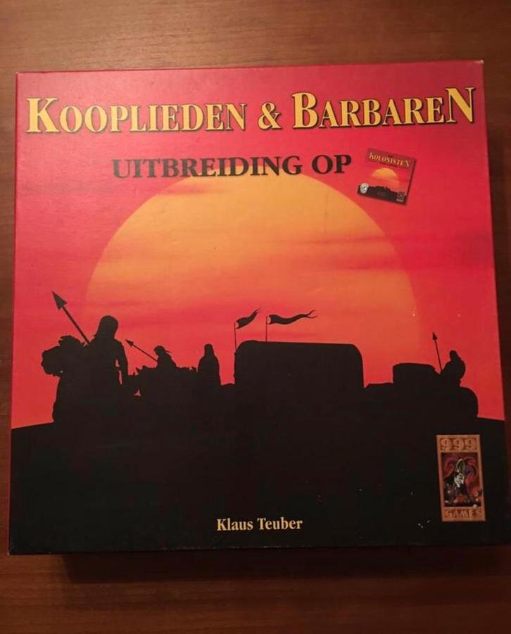 Kooplieden & Barbaren - uitbreiding Kolonisten van Catan, Hobby en Vrije tijd, Gezelschapsspellen | Bordspellen, Zo goed als nieuw