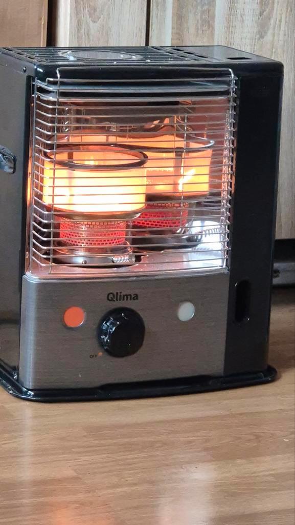 Qlima Petroleumkachel - Directe Warmte!, Huis en Inrichting, Kachels, Gebruikt, Vrijstaand, Petroleumkachel, Overige brandstoffen