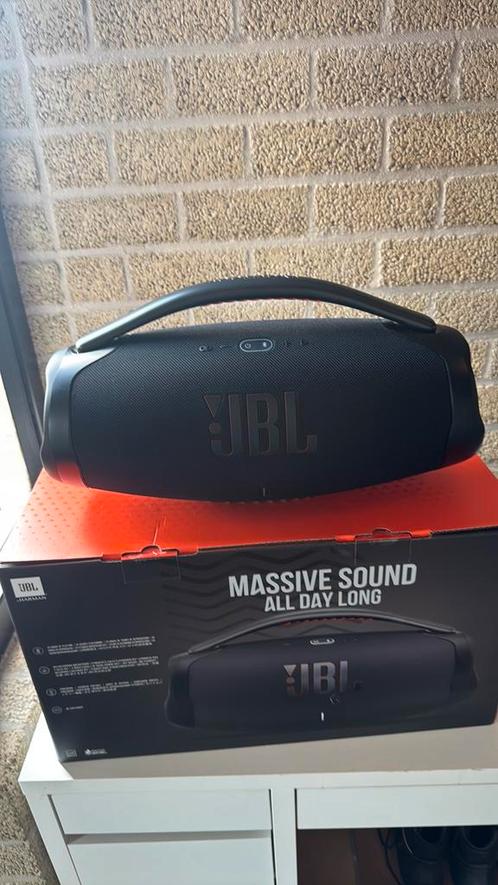 JBL Boombox 3 – (180 W) perfecte staat en met doos., Audio, Tv en Foto, Luidsprekers, Zo goed als nieuw, Overige typen, 120 watt of meer