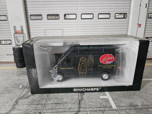 Minichamps Mercedes Sprinter Nobis 2000 1/43 in ovp, Hobby en Vrije tijd, Modelauto's | 1:43, Zo goed als nieuw, Auto, MiniChamps
