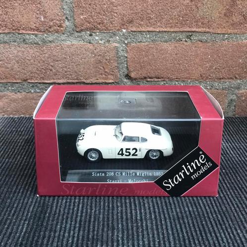 1:43 SIATA 208 CS ……….. NÚ 9,50 !!, Hobby en Vrije tijd, Modelauto's | 1:43, Nieuw, Auto, Starline, Ophalen of Verzenden