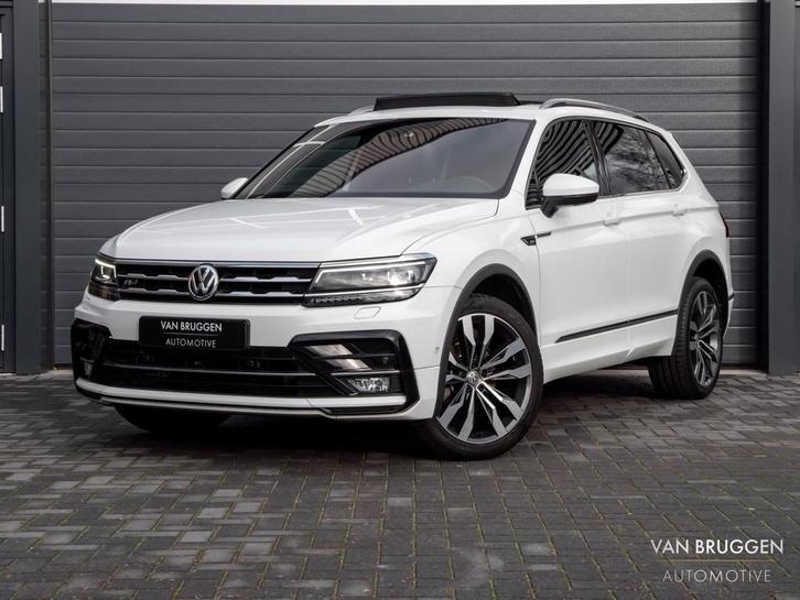 Volkswagen Tiguan Allspace 1.5 TSI 3x R-Line Pano Leer 360 M, Auto's, Volkswagen, Bedrijf, Te koop, Tiguan, 360° camera, ABS, Achteruitrijcamera