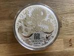Lunar 3 dragon munt 1 kilo zilver, Ophalen of Verzenden, Zilver
