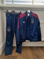 Ajax trainingspak 128, Kleding | Heren, Ophalen, Blauw, Overige maten, Voetbal