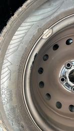 4x Winterbanden 195/55R15 met Velgen en VW Doppen, Auto-onderdelen, Banden en Velgen, Ophalen, Gebruikt, 15 inch, Banden en Velgen