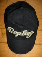 REPLAY pet cap zwart 58 cm, Ophalen of Verzenden, 58 of 59 cm (L, 7¼ of ⅜ inch), Replay, Pet