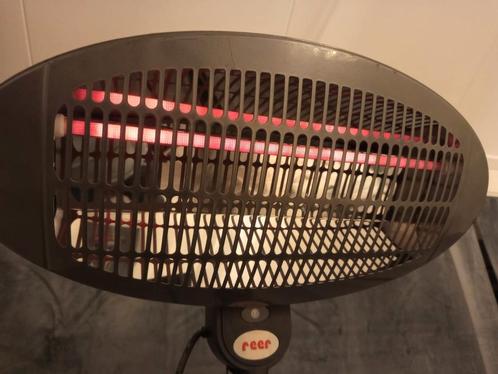 Warmtelamp terraslamp Reer staand of hangend, Tuin en Terras, Terrasverwarmers, Gebruikt, Elektrisch, Vloer, Draaibaar, Ophalen