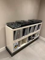 DJ Meubel / Vinylkast - Kallax Hack met Wielen, Ophalen, Gebruikt