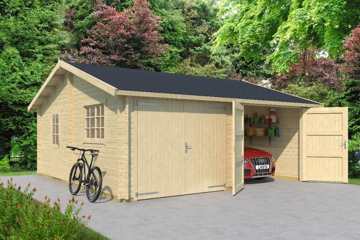 Garage Falkland Incl. Wooden Doors, Hobby en Vrije tijd, Overige Hobby en Vrije tijd, Nieuw, Verzenden