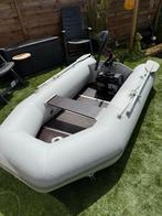 Rubberboot 2,40m fish, Minn kota 40lbs, lader en accubak, Watersport en Boten, Ophalen, Gebruikt, Motor en Techniek