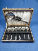 Vintage bestek. Dessert bestek in vintage doos., Ophalen of Verzenden