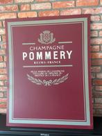 Pommery Champagne dubbelzijdig bord, Verzamelen, Merken en Reclamevoorwerpen, Ophalen of Verzenden, Zo goed als nieuw, Reclamebord