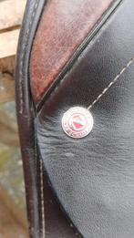 Bruin Schutte dressuurzadel type Bermonde 18 inch, Ophalen of Verzenden, Dressuur