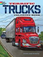 Terrific Trucks Coloring Book  - Kleurboek - GRATIS BEZORGD, Hobby en Vrije tijd, Tekenen, Verzenden, Nieuw, Papier, Schets- of Tekenboek