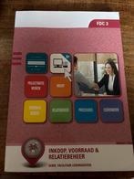 Inkoop, Voorraad & Relatiebeheer - FDC 3, Ophalen of Verzenden, Zo goed als nieuw, MBO, OVD Educatieve Uitgeverij