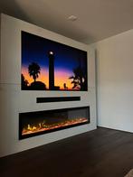 Tv wand, cinewall, Ophalen, Overige materialen, 200 cm of meer, Nieuw