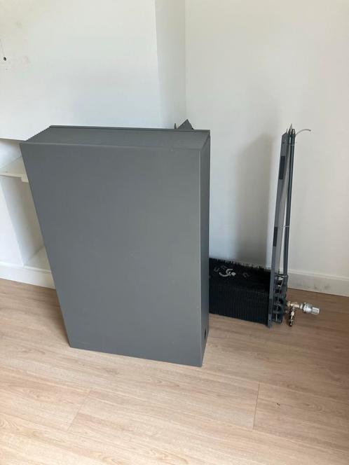 Jaga Strada Convectorradiator 95 hoog, 60 & 80 breed. Grijs, Doe-het-zelf en Verbouw, Verwarming en Radiatoren, Zo goed als nieuw