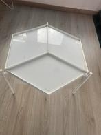 Leuk Bijzettafeltje - Zuiver Design, Huis en Inrichting, Tafels | Salontafels, Ophalen, Gebruikt, Glas, Overige vormen