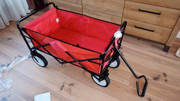 Opvouwbare Bolderkar / Bolderwagen - Rood beschikbaar voor biedingen