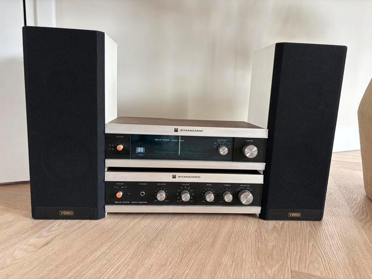 Vintage stereo set – Standard PM‑158W + TU‑108W + Yoko Pro, Audio, Tv en Foto, Stereo-sets, Zo goed als nieuw, Overige merken