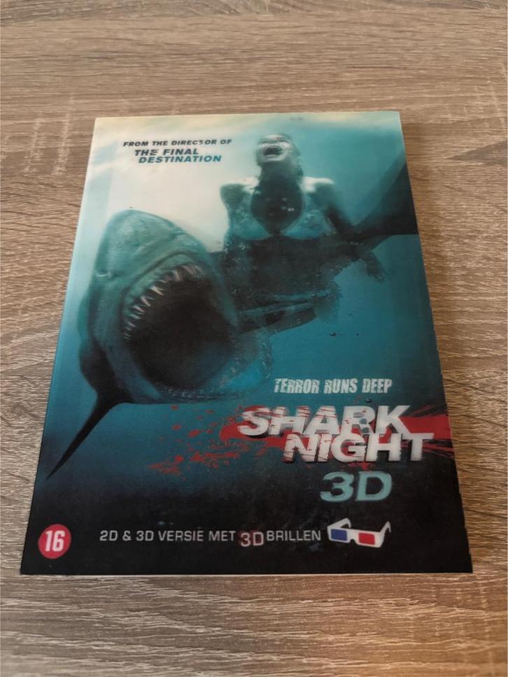 Dvd's Shark Night 3D, Cd's en Dvd's, Dvd's | Thrillers en Misdaad, Gebruikt, Vanaf 16 jaar, Ophalen of Verzenden