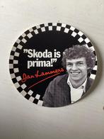 Sticker Skoda (Jan Lammers), Verzamelen, Verzenden, Zo goed als nieuw, Auto of Motor