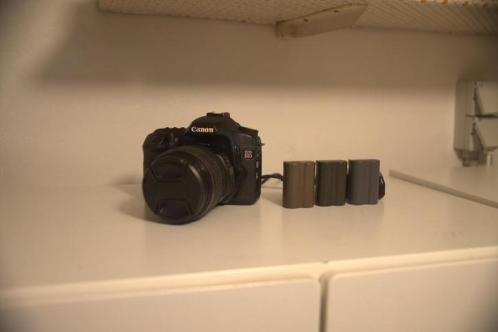 canon eos 50d set 17-85mm, Audio, Tv en Foto, Fotocamera's Digitaal, Gebruikt, Spiegelreflex, Canon, 8 keer of meer, Ophalen of Verzenden