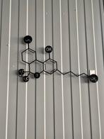 Wanddecoratie Serotonine Molecuul 45x28cm, Ophalen, Zo goed als nieuw
