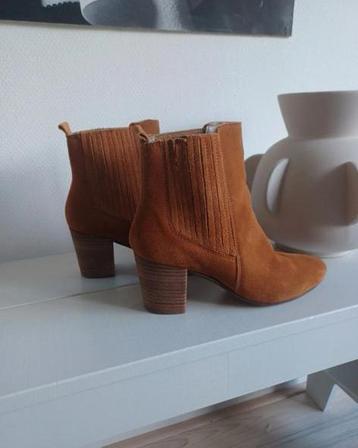 Suede cowboy enkellaarsjes Bullboxer maat 38 beschikbaar voor biedingen