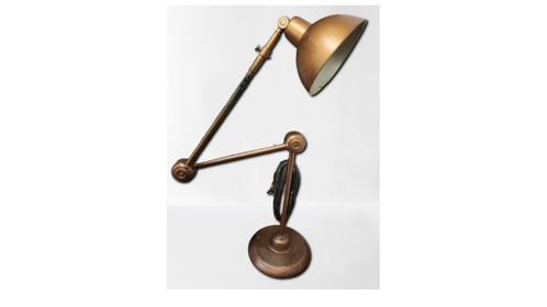 Permo Albert Schweizer industrieel lamp Bauhaus, Antiek en Kunst, Antiek | Lampen, Ophalen