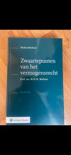 Zwaartepunten van het vermogensrecht, Boeken, Studieboeken en Cursussen, Verzenden, Zo goed als nieuw, WO