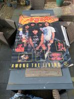 Grote poster Anthrax, Ophalen of Verzenden, Poster, Artwork of Schilderij, Zo goed als nieuw