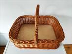*** RIETEN PICNICMAND OF FIETSMAND ***, Minder dan 50 cm, Ophalen of Verzenden, Zo goed als nieuw, Minder dan 40 cm