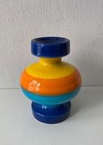 Zeller kleurrijke keramiek vaas , jaren 70, Gebruikt, Duitsland, Overige kleuren, Aardewerk of Porselein