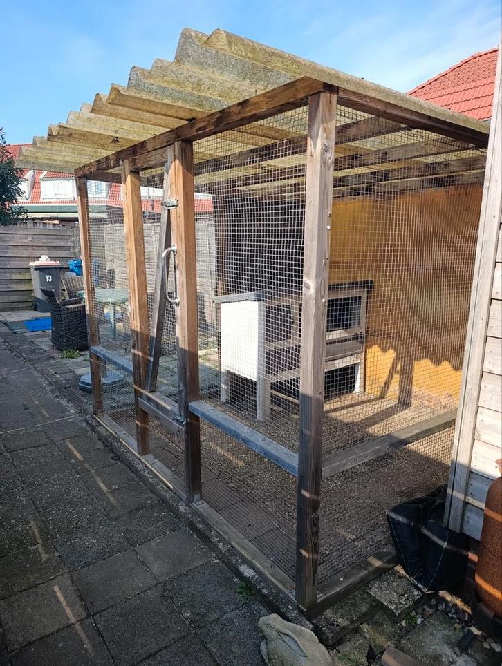 Konijnenren, Dieren en Toebehoren, Knaagdieren en Konijnen | Hokken en Kooien, Gebruikt, Ren, 90 cm of meer, 110 cm of meer, Cavia