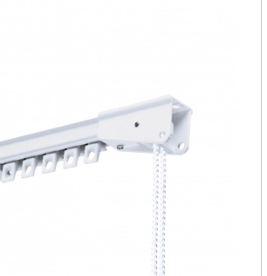 Kordbedienend rails op maat, Ophalen, Kordbedienent rails, schuine raam, zolderraam, 200 cm of meer, C