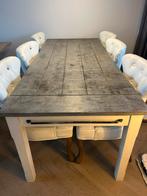 Eettafel van het merk Riviera Maison, Huis en Inrichting, Tafels | Eettafels, Ophalen, Overige materialen, Gebruikt, 200 cm of meer