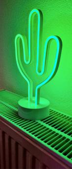 Neon lamp in de vorm van een cactus, Ophalen of Verzenden, Zo goed als nieuw, Modern