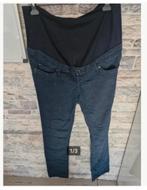 Donkerblauwe zwangerschapsbroek Maat 46 h, H&M, H&M, Blauw, Maat 46/48 (XL) of groter