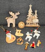 Diverse kerstspullen - hout/ballen/knutsel - voor lekkers, Ophalen of Verzenden, Gebruikt