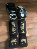 Venum Kinder Kickboks Set: Handschoenen & Scheenbeschermers, Sport en Fitness, Vechtsporten en Zelfverdediging, Gebruikt, Overige