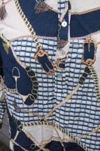 Tuniek donkerblauw/ beige Cam's mt L Vaste prijs Vaste AANB, Kleding | Dames, Beige, Maat 42/44 (L), Ophalen of Verzenden, Zo goed als nieuw