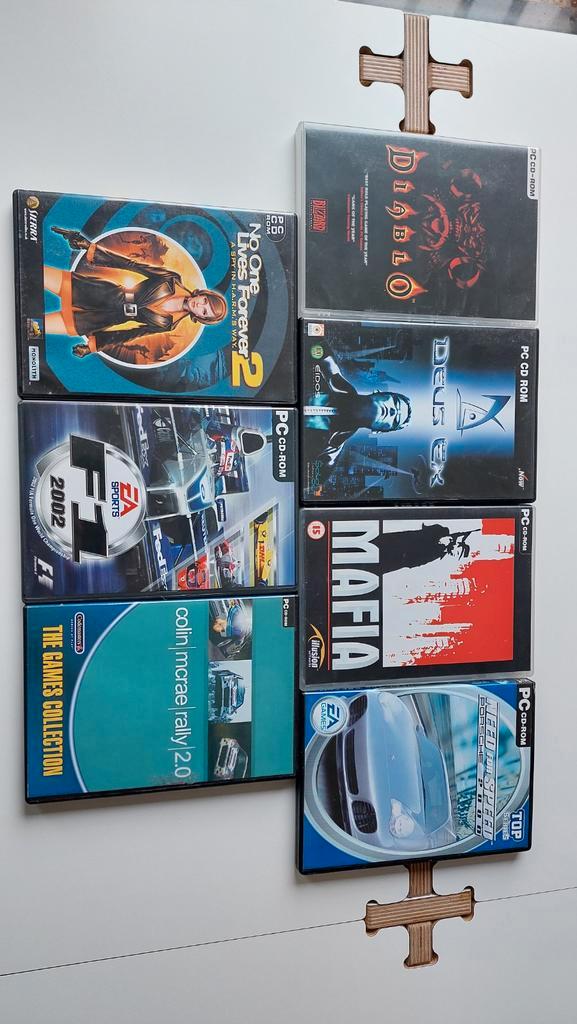 PC CD-ROM Games - 7 Stuks, Spelcomputers en Games, Games | Pc, Gebruikt, Racen en Vliegen, 1 speler, Vanaf 12 jaar, Ophalen of Verzenden