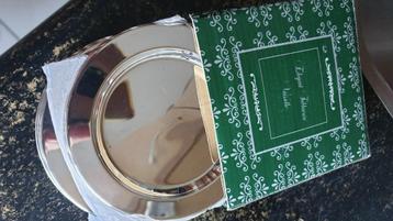 6 Verzilverde onderzetters beschikbaar voor biedingen